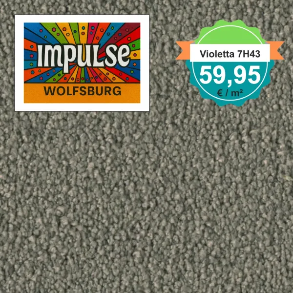 Vorwerk Violetta 7H43 – Teppichboden in Farbe 7H43, Velours-Oberfläche